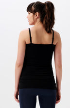 Laden Sie das Bild in den Galerie-Viewer, ÖKO Umstandstop ARA black mit Stillfunktion