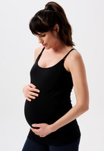 Laden Sie das Bild in den Galerie-Viewer, ÖKO Umstandstop ARA black mit Stillfunktion