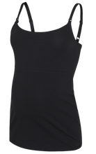 Laden Sie das Bild in den Galerie-Viewer, BIO Umstandstop PAMELA weiß mit Stillfunktion