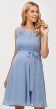 Laden Sie das Bild in den Galerie-Viewer, Umstandskleid MONI blau