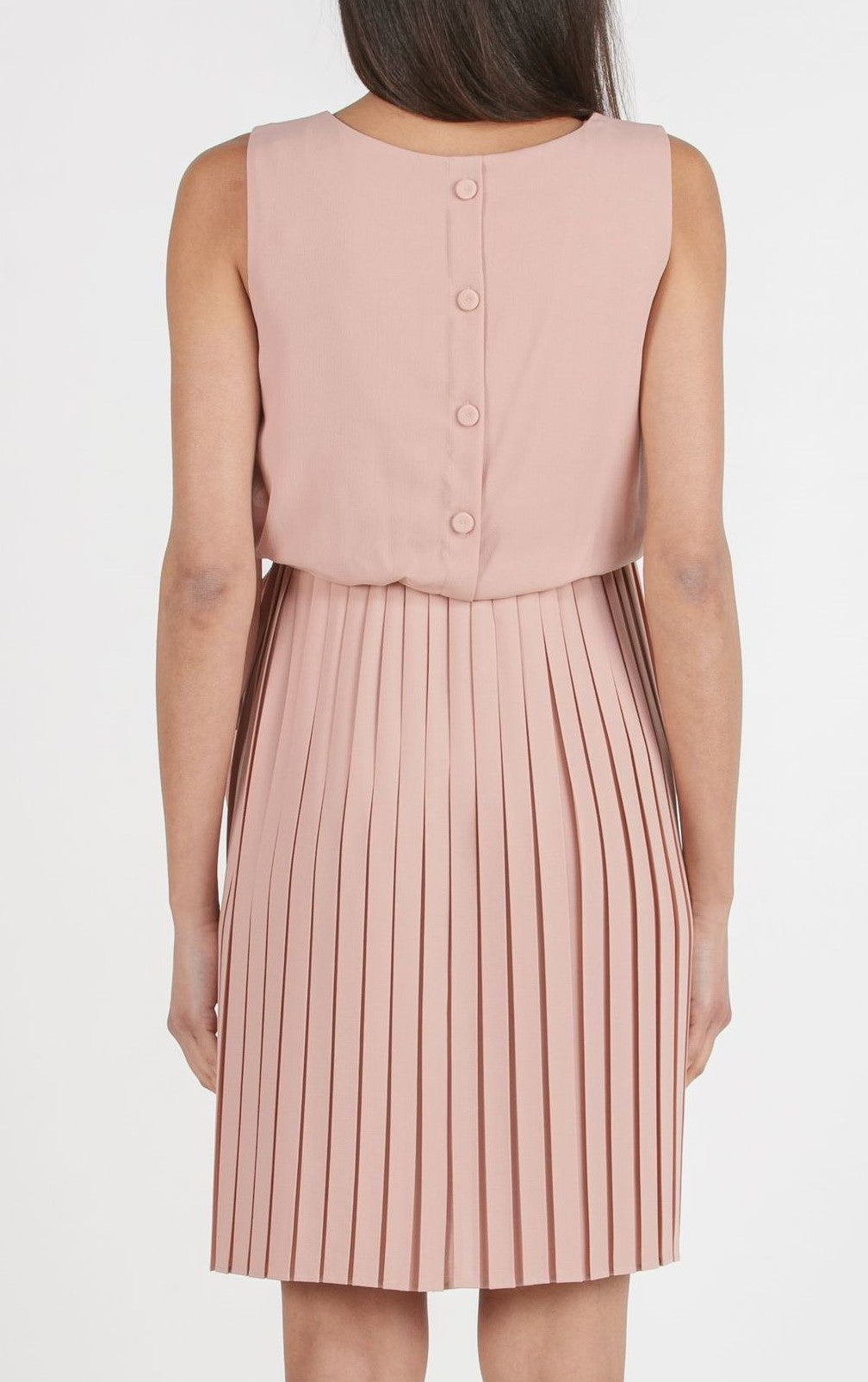 Umstandskleid PLISSA rose mit Stillfunktion