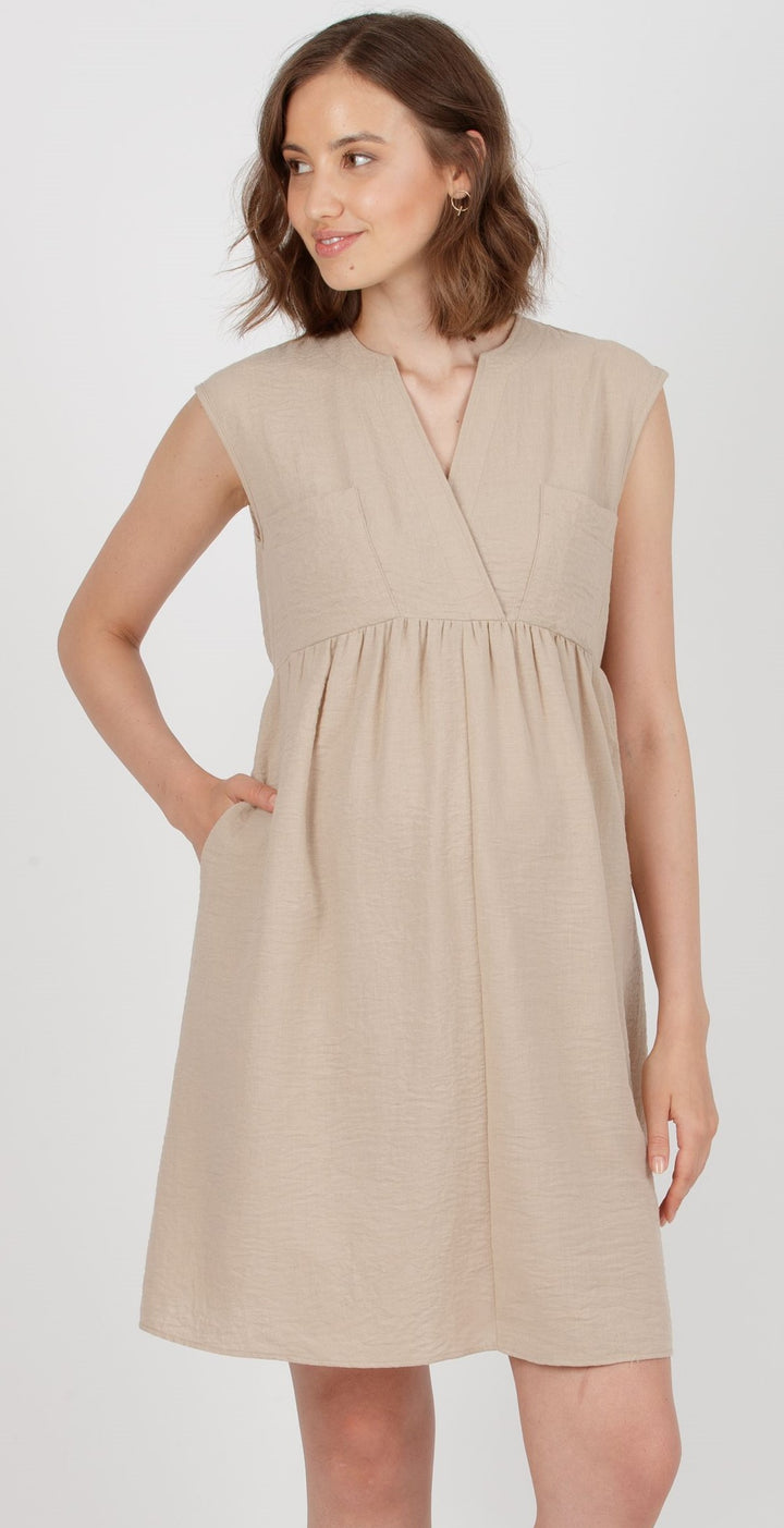 Umstandskleid HARPER marine mit Stillfunktion