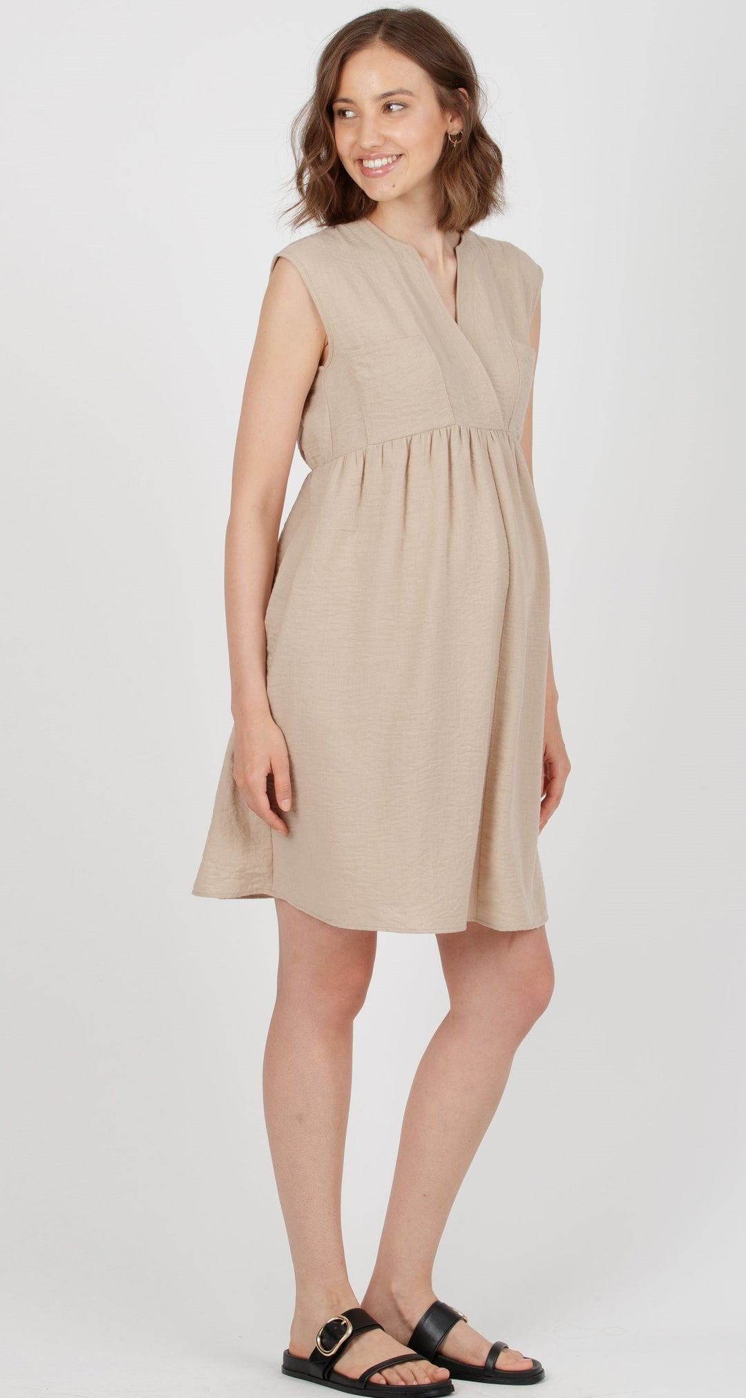 Umstandskleid HARPER marine mit Stillfunktion