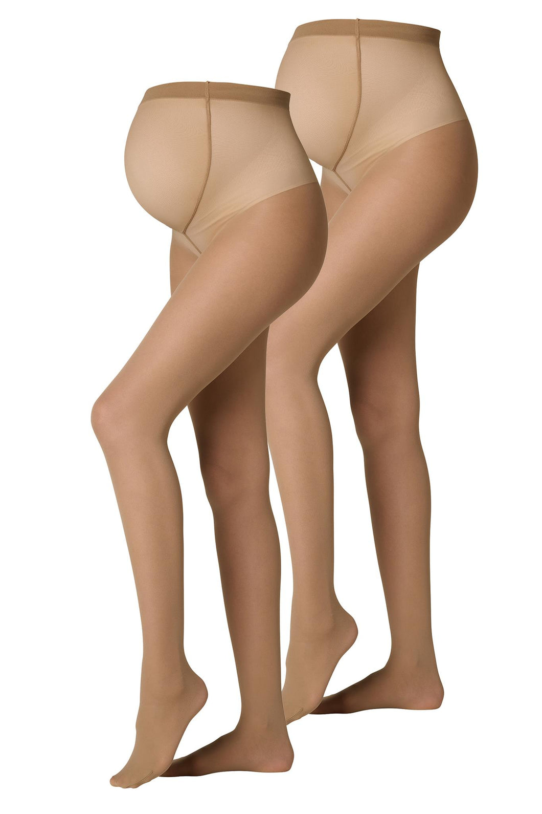 Umstandsstrumpfhose Doppelpack 20den skin