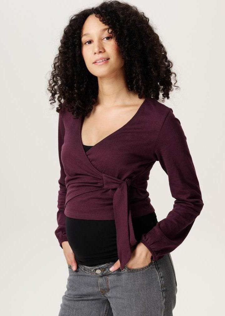 GOTS Umstandsjacke JAHELL mit Stillfunktion black