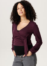 Laden Sie das Bild in den Galerie-Viewer, GOTS Umstandsjacke JAHELL mit Stillfunktion black
