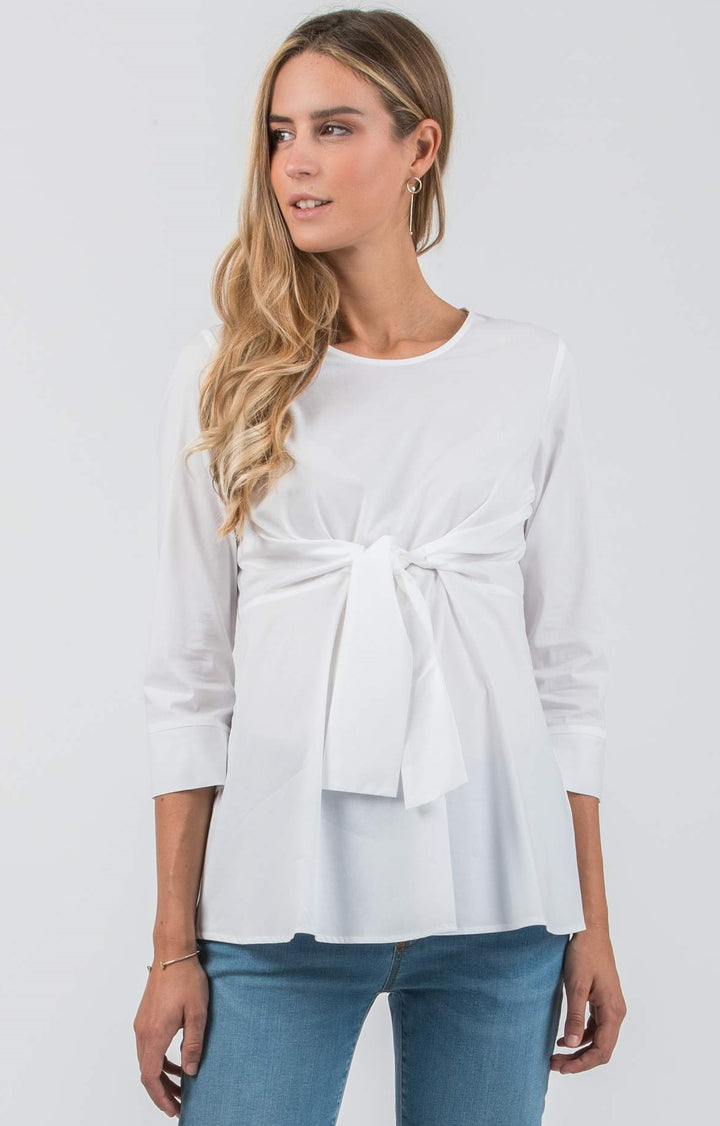Umstandsbluse NICO weiß