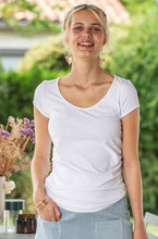 Laden Sie das Bild in den Galerie-Viewer, Umstandsmode, Schwangerschaftsmode, Stillmode, Brautkleider für Schwangere, Umstandshosen, Umstandsjeans, Umstandsoberteile, Stilloberteile, Bademode für Schwangere, BH für Schwangere, Still BH, Stillbustier, chic + schwanger, festliche Umstandsmode, festliche Mode für Schwangere, Tragejacke, Softshelljacke für Schwangere, Tragejacke mit Babyeinsatz, Umstandsleggings, Brautkleider mit Stillöffnung, festliche Umstandsmode zum Stillen, schick schwanger, Bussinesmode für Schwangere, Stillkleidung, Babybauch
