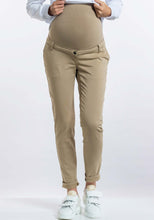 Laden Sie das Bild in den Galerie-Viewer, Umstandshose CHINO sand
