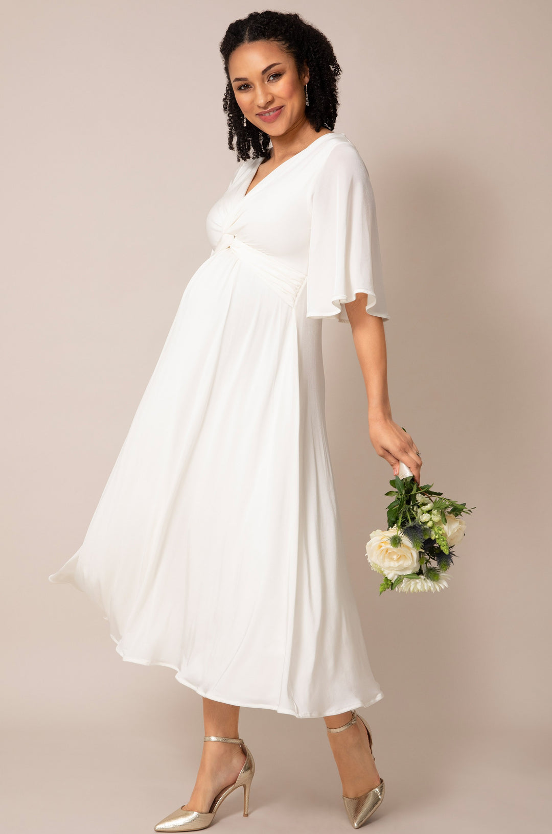 Umstandsbrautkleid INA