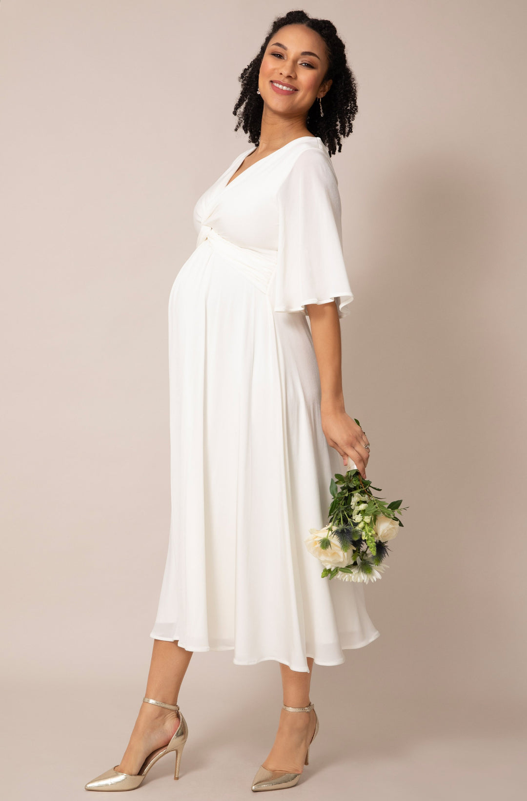 Umstandsbrautkleid INA