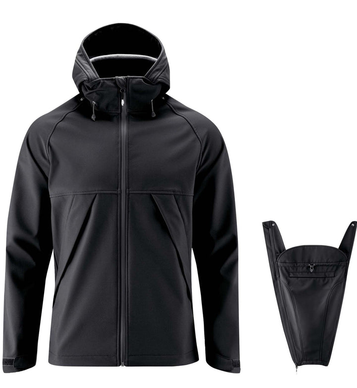 NACHHALTIG Tragejacke Softshell für PAPA in 2 Farben