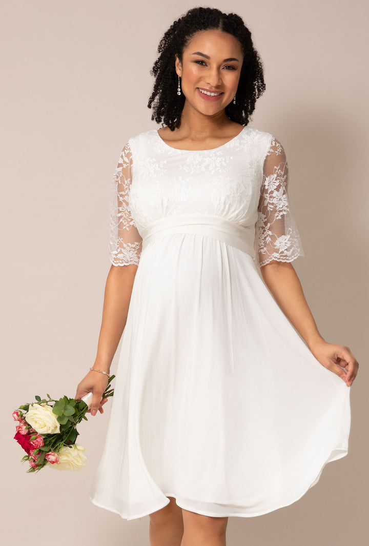 Umstandsbrautkleid NELLY mit Stillöffnung