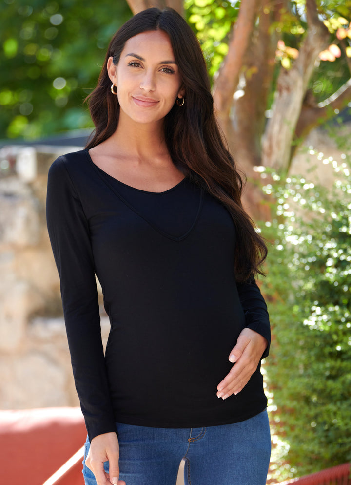 ÖKOTEX  Umstandsshirt ZOE mit Stillfunktion