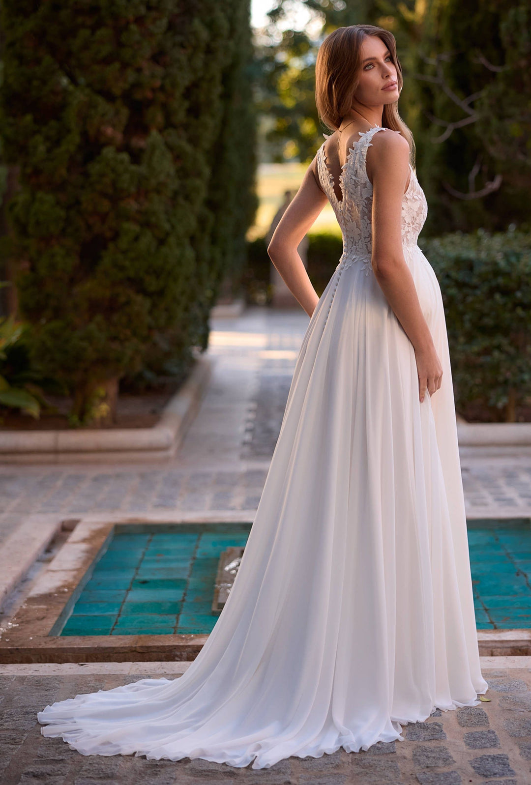 Umstandsbrautkleid JULIKA