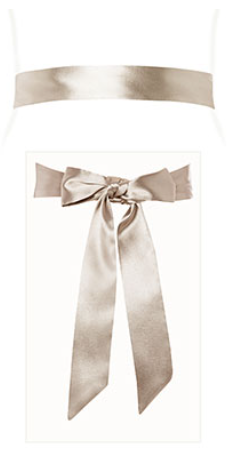 SCHÄRPE SATIN kurz viele Farben