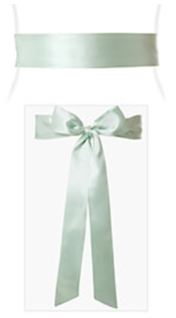 SCHÄRPE SATIN kurz viele Farben