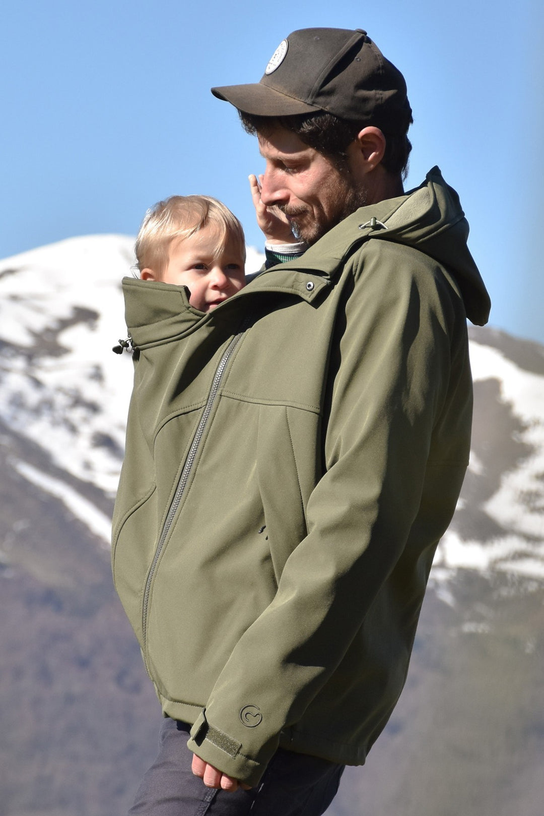 NACHHALTIG Tragejacke Softshell für PAPA in 2 Farben