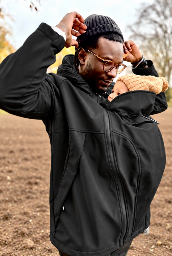 NACHHALTIG Tragejacke Warmfutter für PAPA