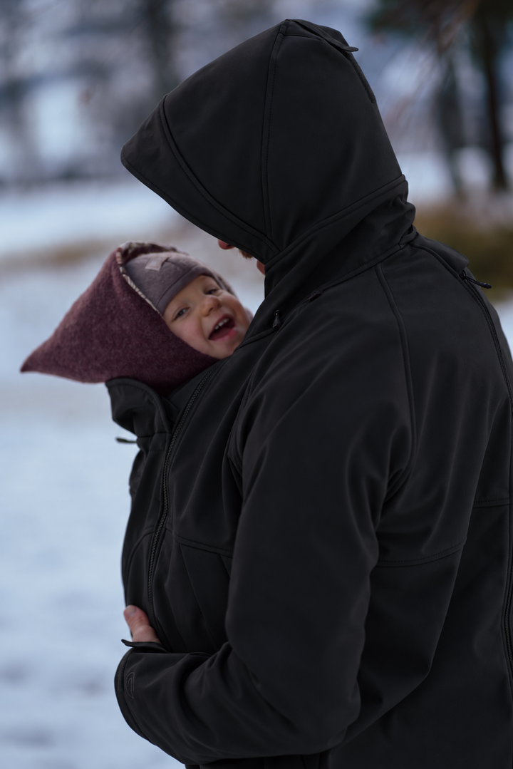 NACHHALTIG Tragejacke Warmfutter für PAPA