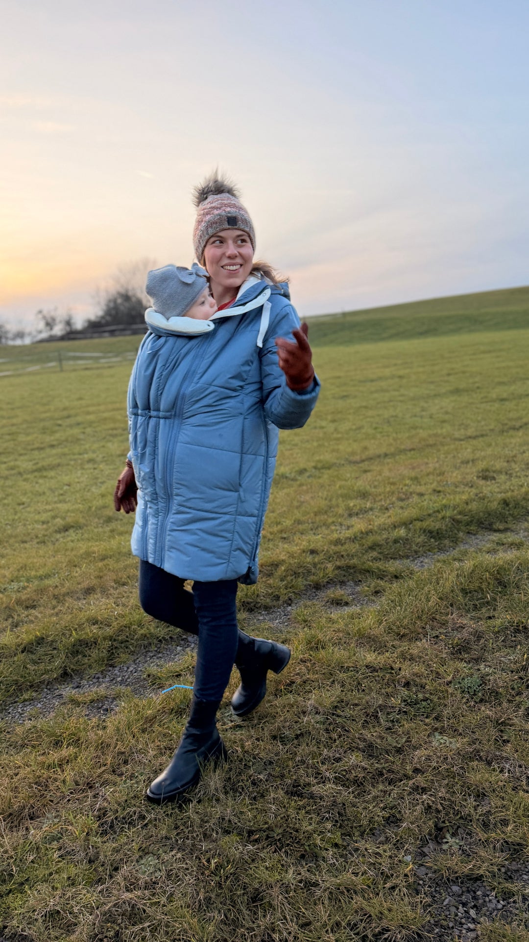 Vegan NACHHALTIG Tragemantel 4 in 1 COPENHAGEN