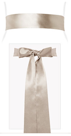 SCHÄRPE SATIN lang viele Farben