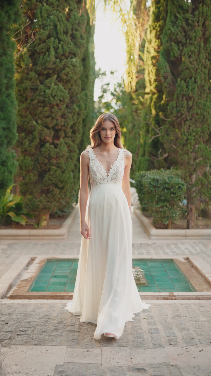 Umstandsbrautkleid JULIKA