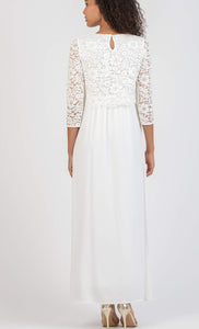 Umstandsbrautkleid VALLY mit Stillöffnung