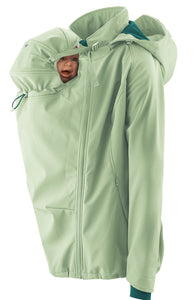 NACHHALTIG Tragejacke Softshell 4-in-1 LINDGRÜN
