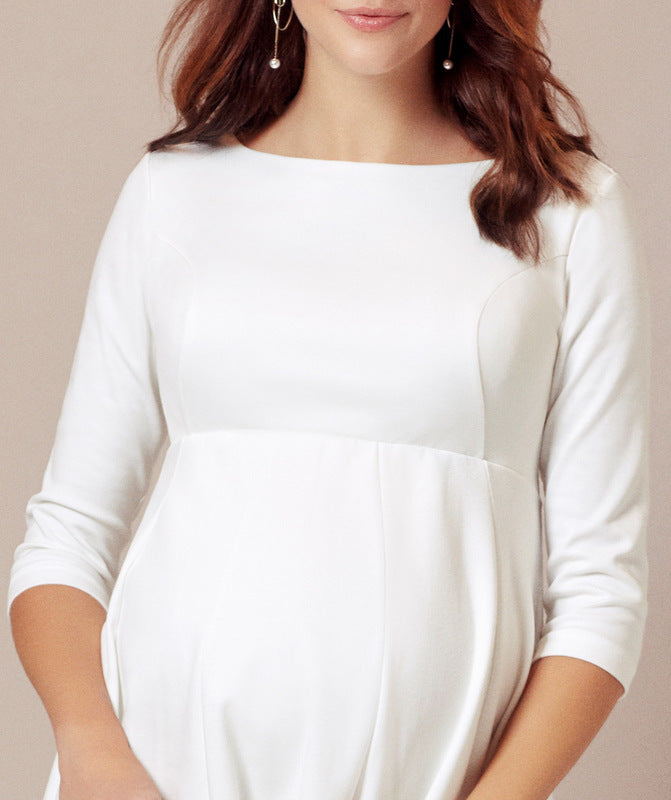 Umstandsbrautkleid Conni ivory