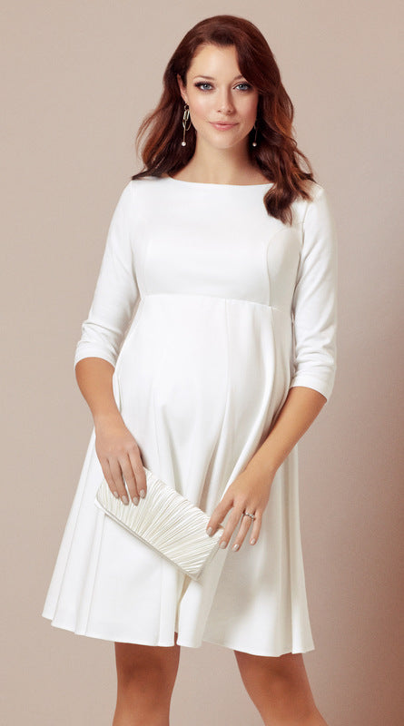 Umstandsbrautkleid Conni ivory