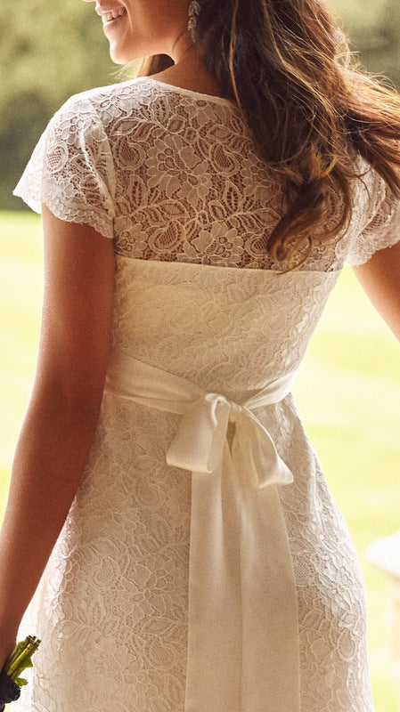 Umstandsbrautkleid FRESA lang