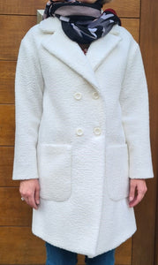 Umstandsmantel BOUCLÉ ivory