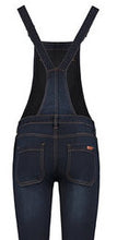 Laden Sie das Bild in den Galerie-Viewer, Umstandslatzhose DENIM dark blue
